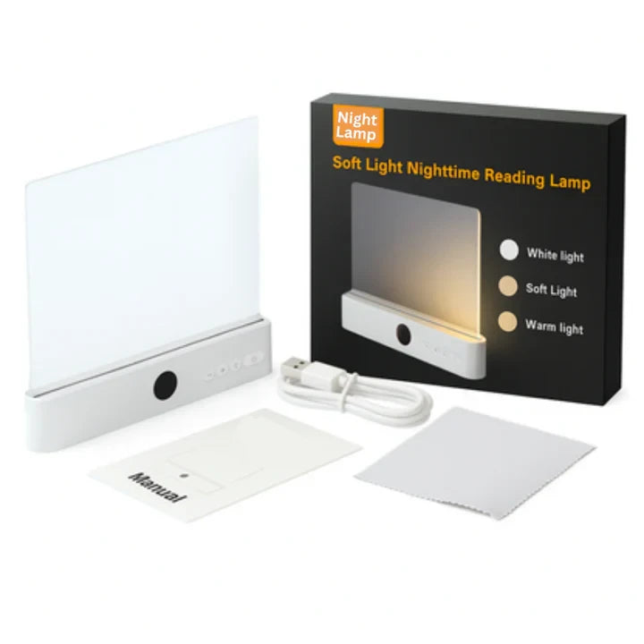 Rechargeable Night Reading Lamp – Adjustable Bedside Book Light