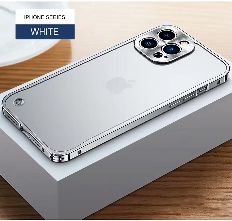 Alloy Protective iPhone Case – Reinforced Camera & Corner Protection, Magnetic Option