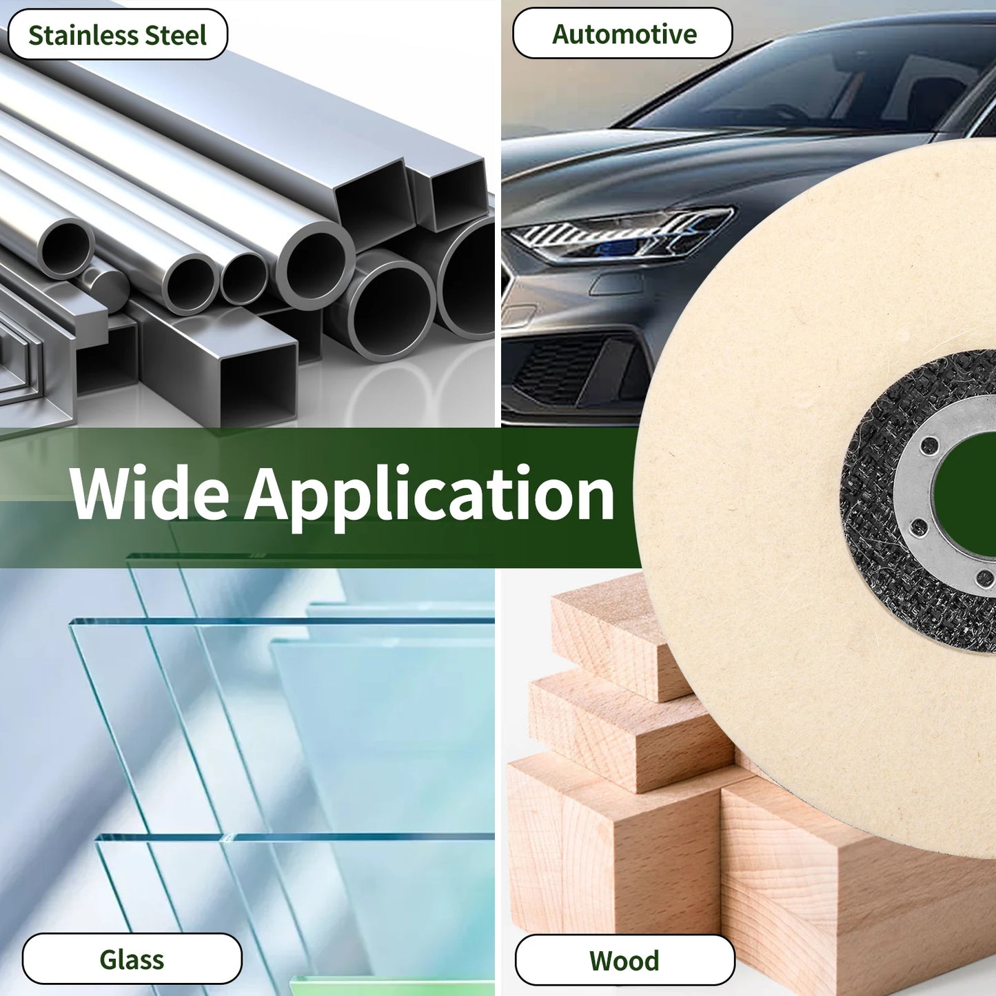 Flap Polishing Wheel – Metal Buffing for Stainless, Aluminum & Bras