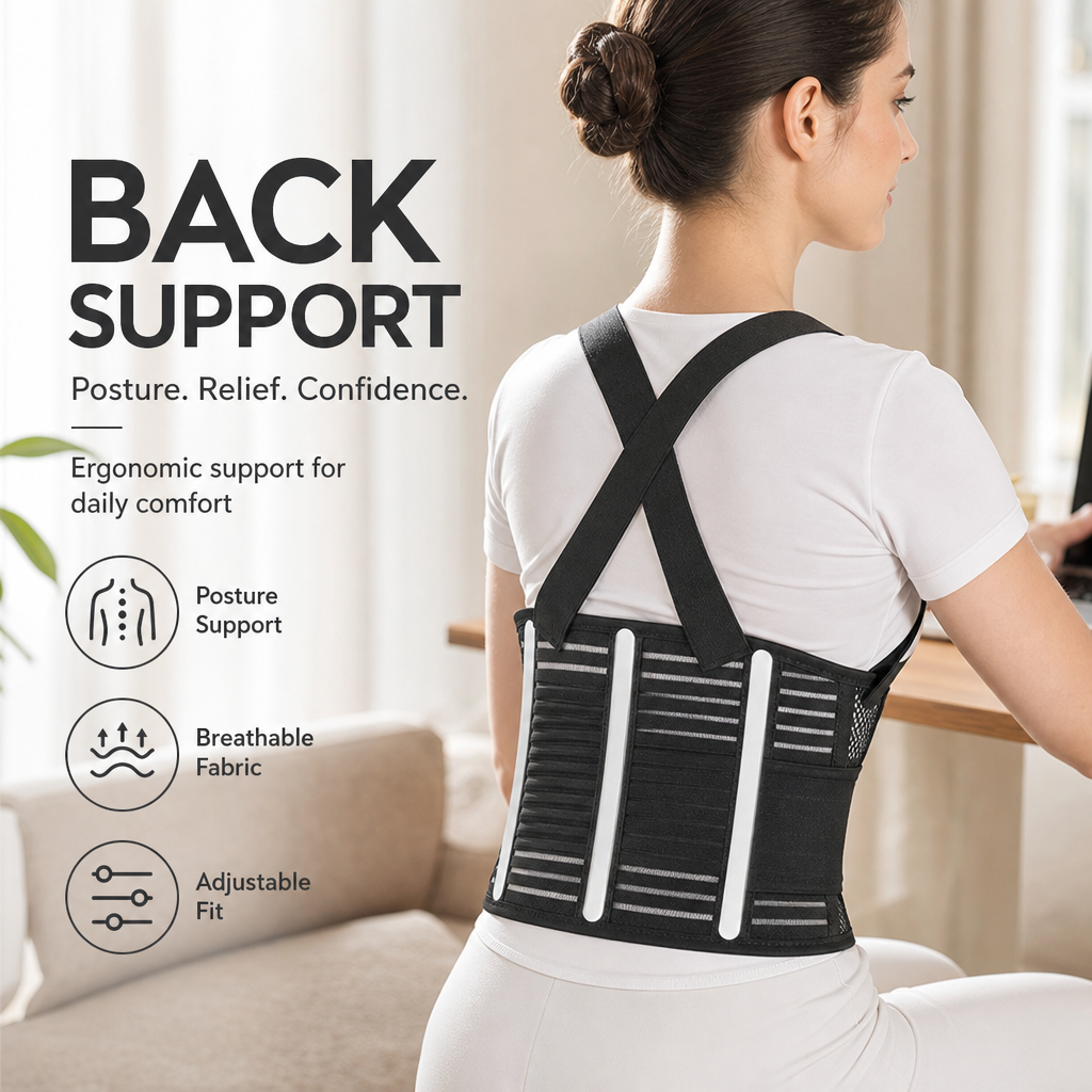 Breathable Posture Corrector product photo on white background