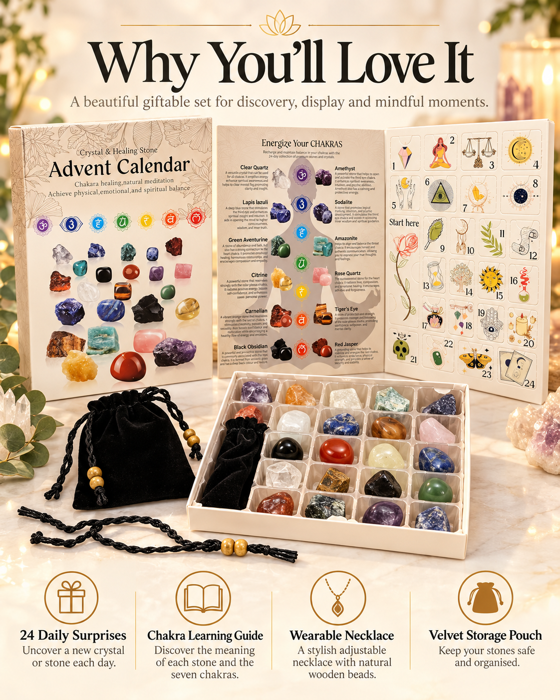 Healing Stones Advent Calendar