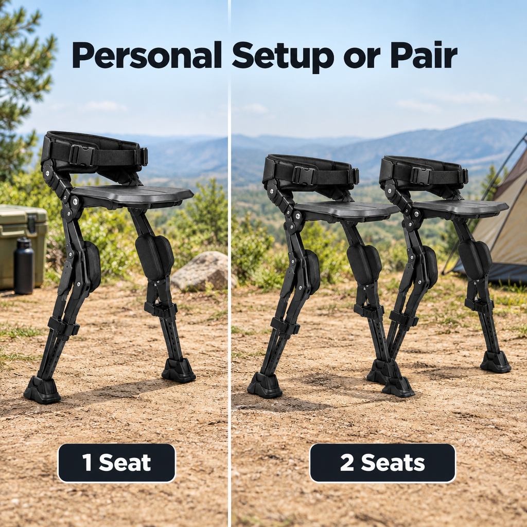 Wearable Folding Seat - variant guide