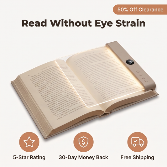 Rechargeable Night Reading Lamp – Adjustable Bedside Book Light