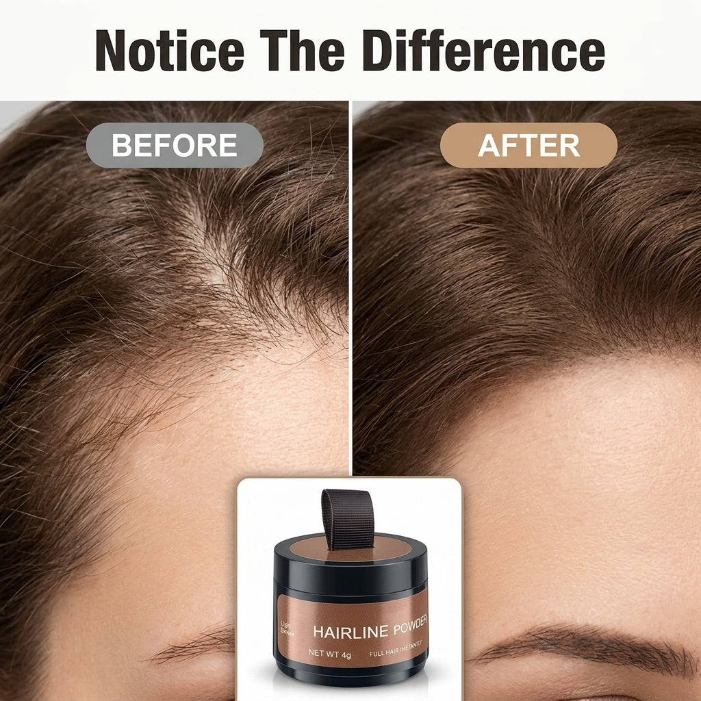 Root Touch-Up Powder – Gray Root & Hairline Concealer