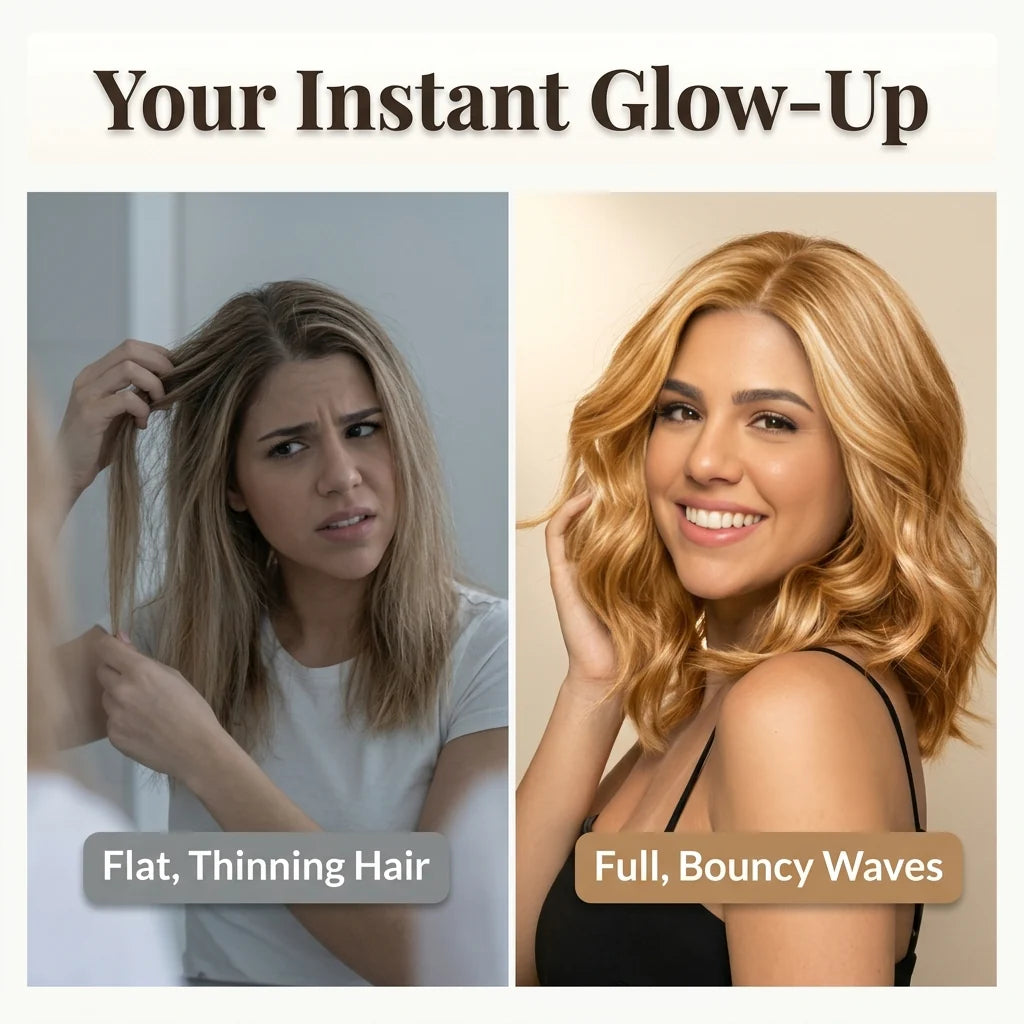 Natural Wavy Bob Wig – Soft Layered Short Synthetic Wig