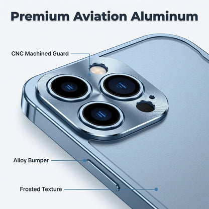Alloy Protective iPhone Case – Reinforced Camera & Corner Protection, Magnetic Option