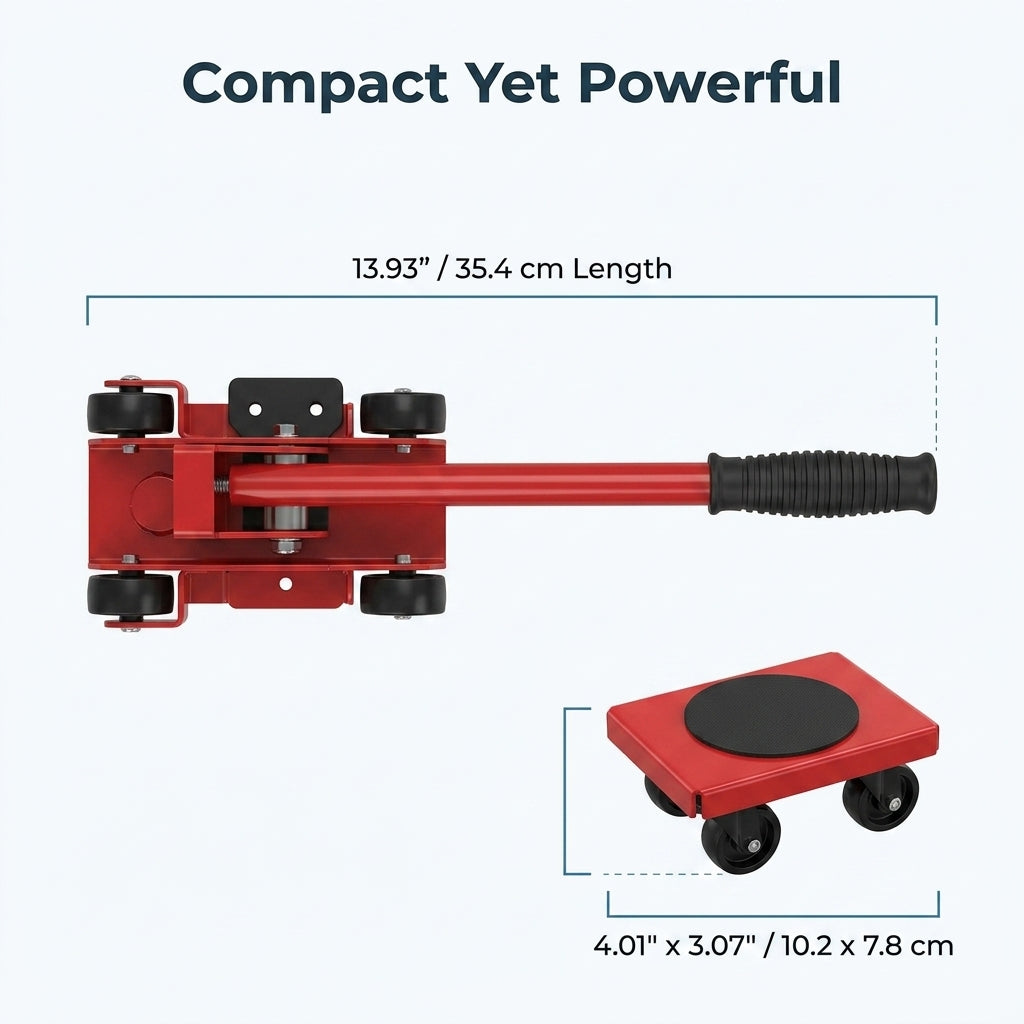 Heavy Furniture Lifter & 360° Mover Roller Kit