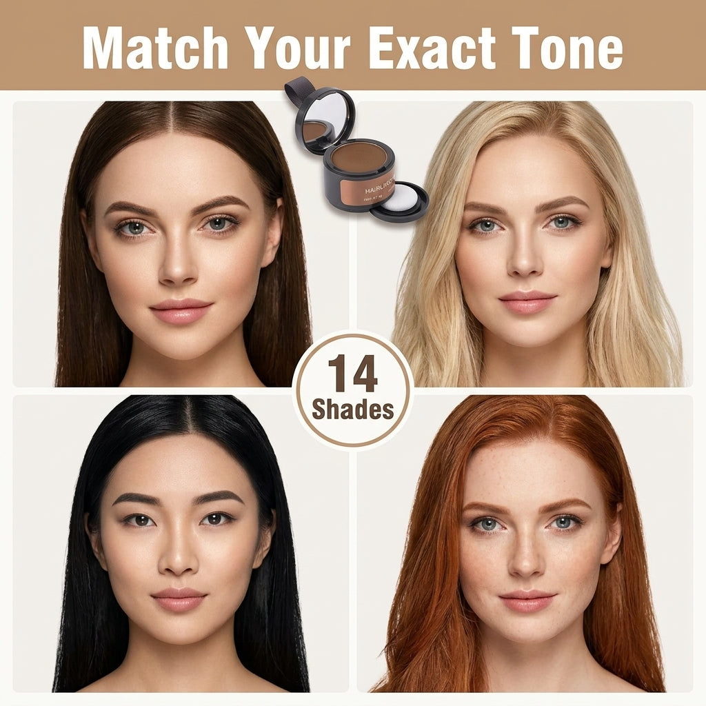 Root Touch-Up Powder – Gray Root & Hairline Concealer