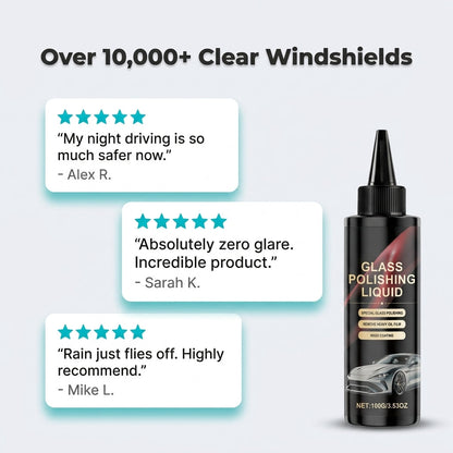 Car Window & Windshield Restorer – Water Spot & Oil Film Polish