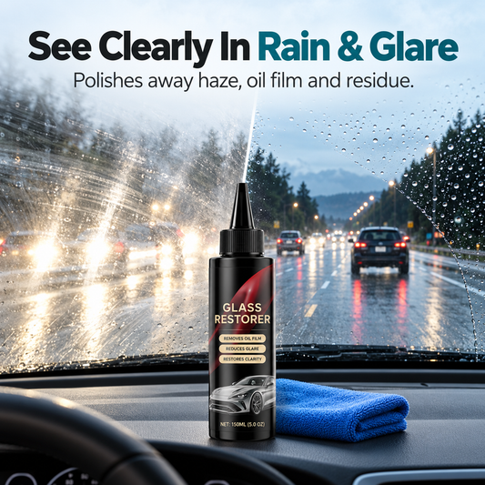 Car Window & Windshield Restorer – Water Spot & Oil Film Polish