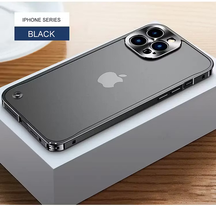 Alloy Protective iPhone Case – Reinforced Camera & Corner Protection, Magnetic Option