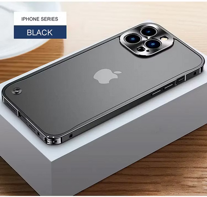 Alloy Protective iPhone Case – Reinforced Camera & Corner Protection, Magnetic Option