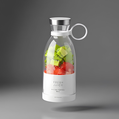 Portable Smoothie Blender – 350ml Rechargeable Mini Blender