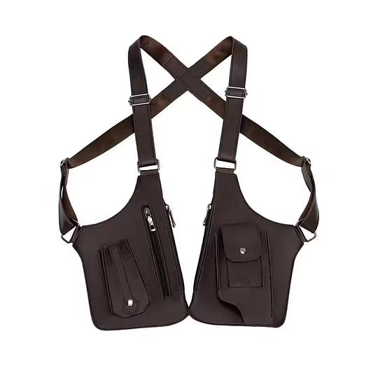 Adjustable Multi-Pocket Underarm Shoulder Bag