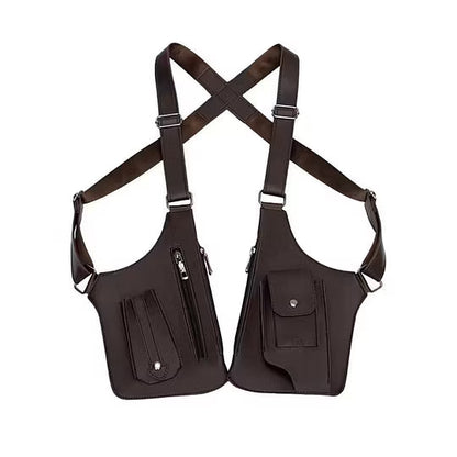 Adjustable Multi-Pocket Underarm Shoulder Bag