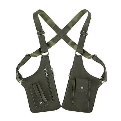 Adjustable Multi-Pocket Underarm Shoulder Bag
