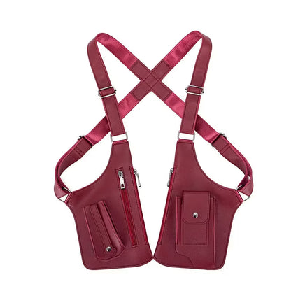 Adjustable Multi-Pocket Underarm Shoulder Bag
