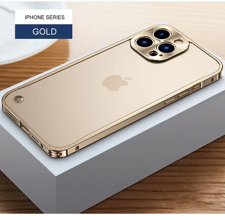 Alloy Protective iPhone Case – Reinforced Camera & Corner Protection, Magnetic Option