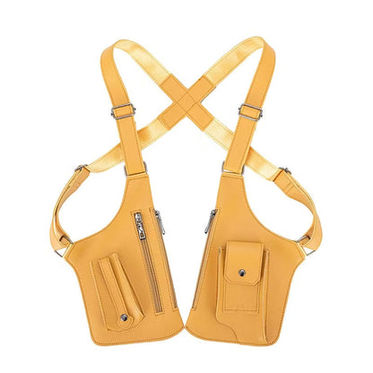 Adjustable Multi-Pocket Underarm Shoulder Bag
