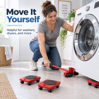Heavy Furniture Lifter & 360° Mover Roller Kit