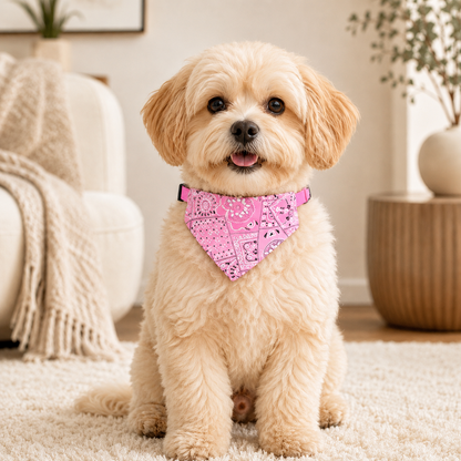 Elite Paws™ Adjustable Pet Bandana Collar