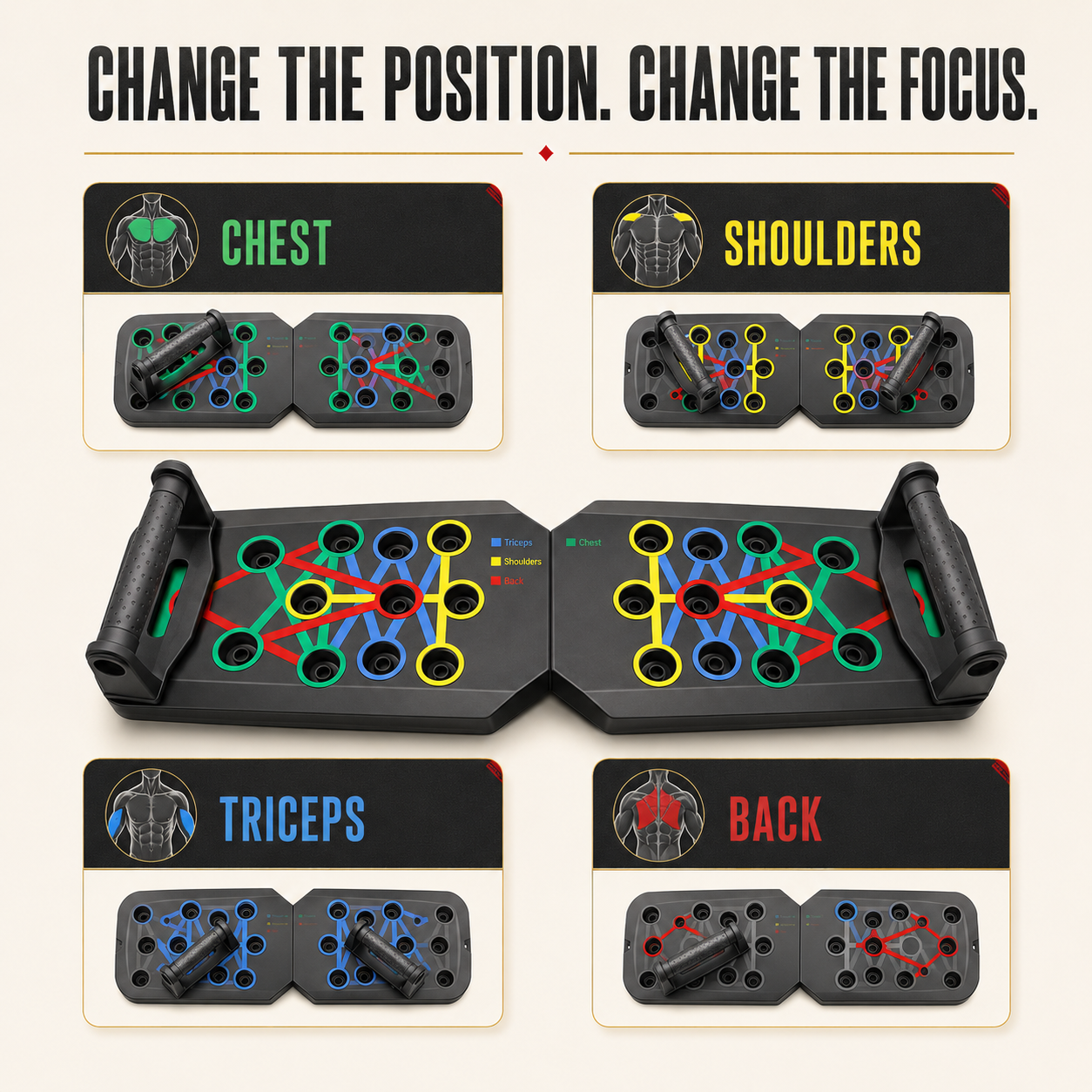Elite Pro™ Push-Up Board