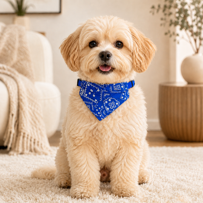 Elite Paws™ Adjustable Pet Bandana Collar
