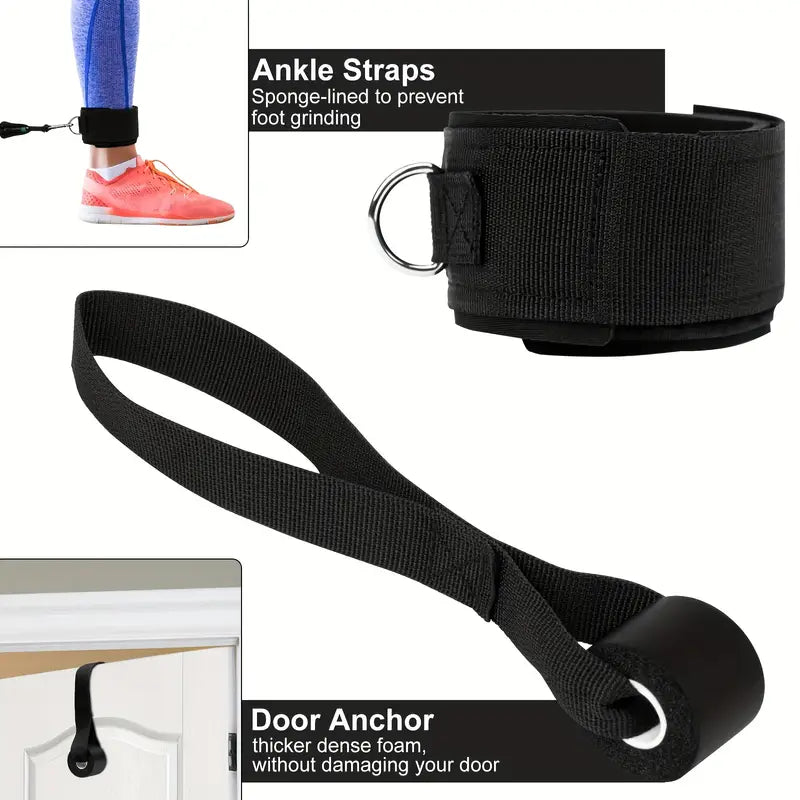 Elite Resistance Band Set – 11-in-1 Home Gym Kit