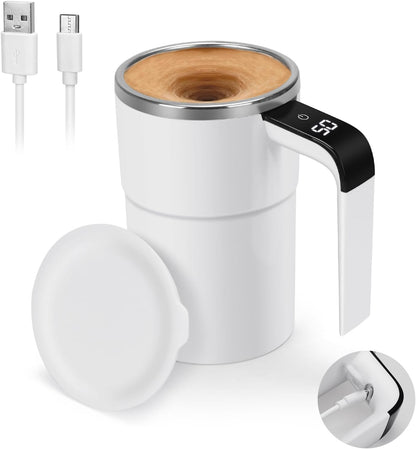 Magnetic Self-Stirring Coffee Cup