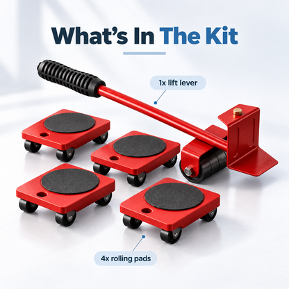 Heavy Furniture Lifter & 360° Mover Roller Kit