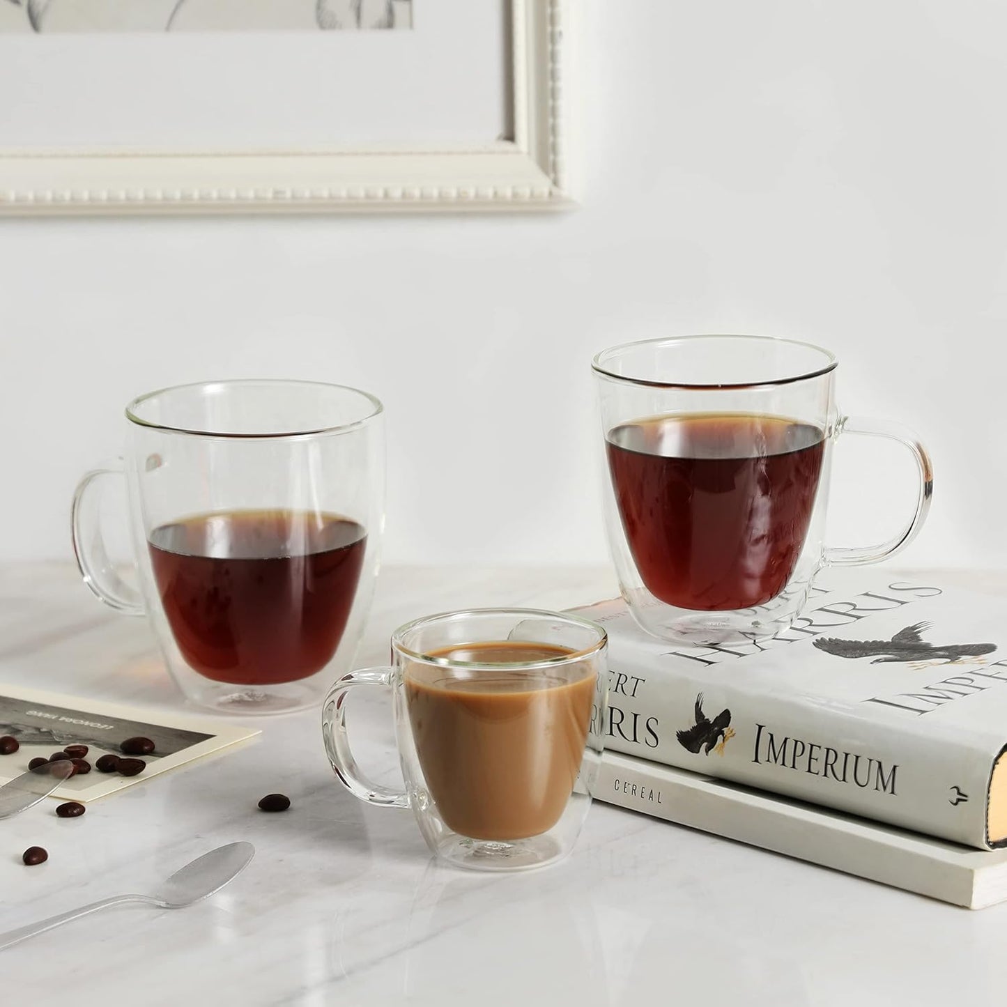 Elite™ Minimal Double Wall Coffee Cup