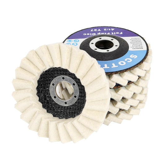 Flap Polishing Wheel – Metal Buffing for Stainless, Aluminum & Bras