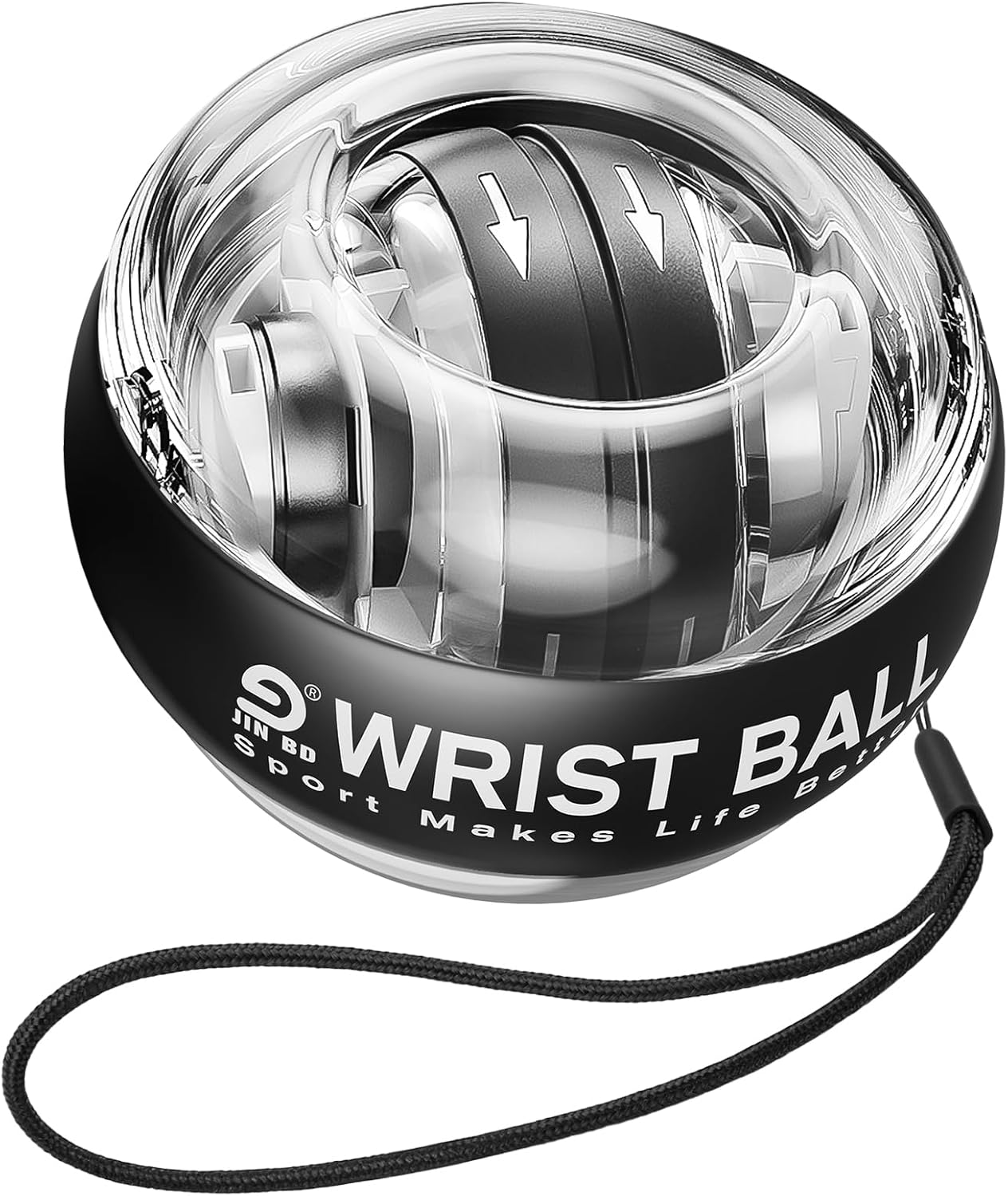 Wrist-Ball Glowing Gyroscope Gyro Ball
