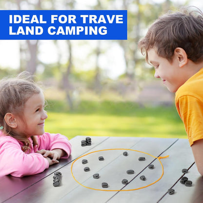 Portable Magnetic Stone Strategy Game