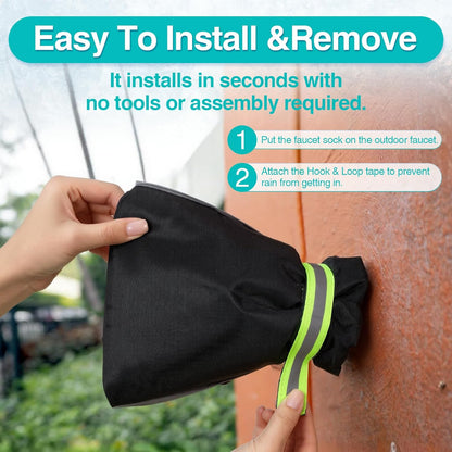 Outdoor Faucet Antifreeze Cover