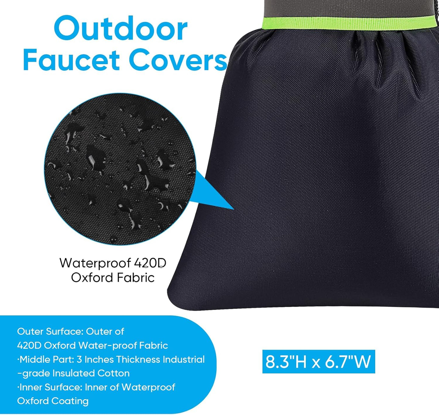 Outdoor Faucet Antifreeze Cover