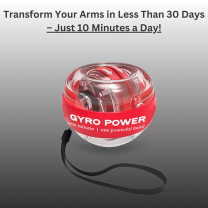 Wrist-Ball Glowing Gyroscope Gyro Ball