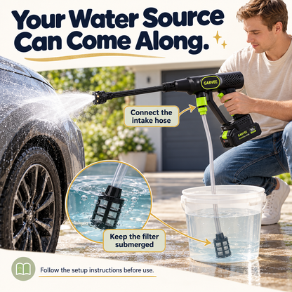 320 PSI Cordless Portable Pressure Washer — 20V Brushless