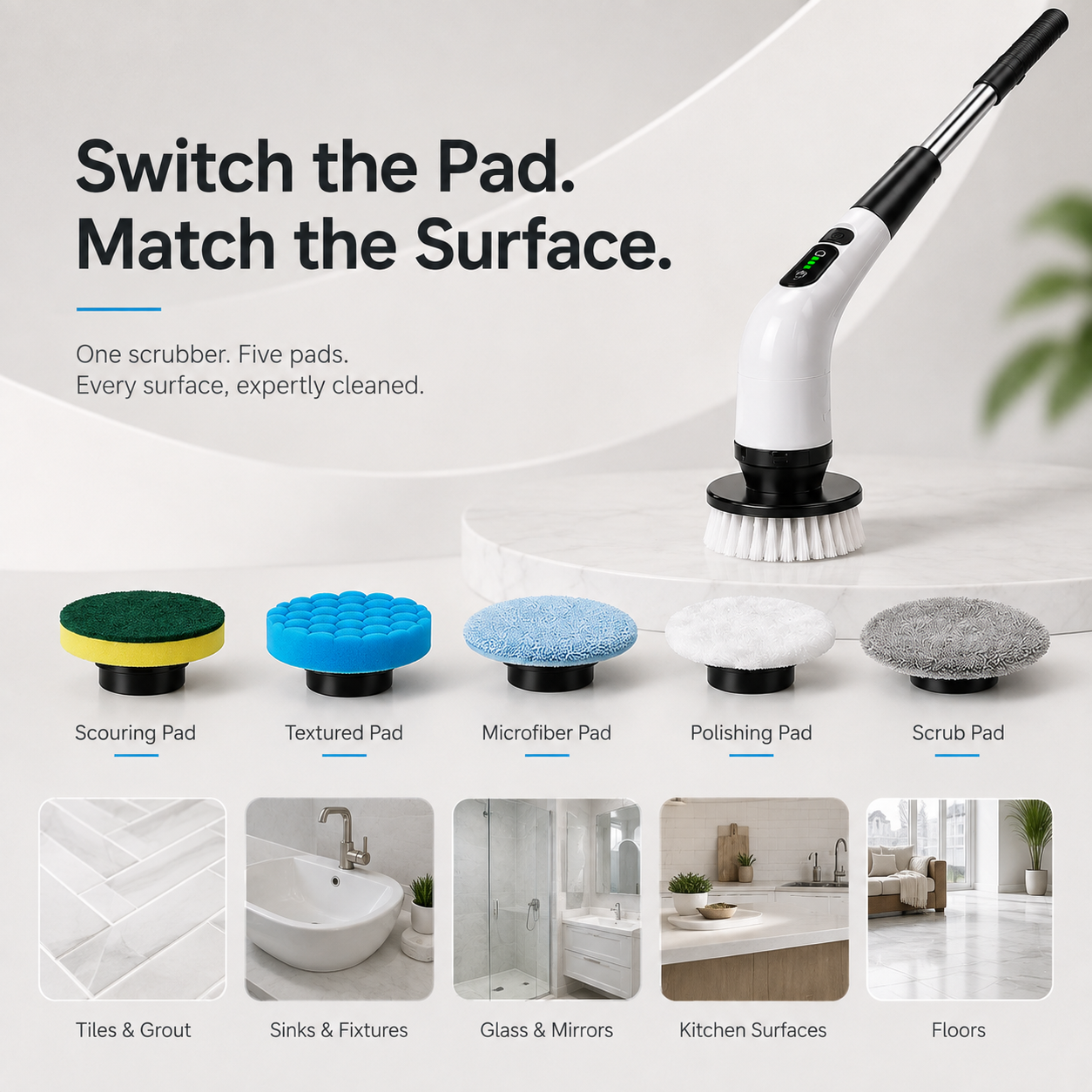 Cordless Electric Brush