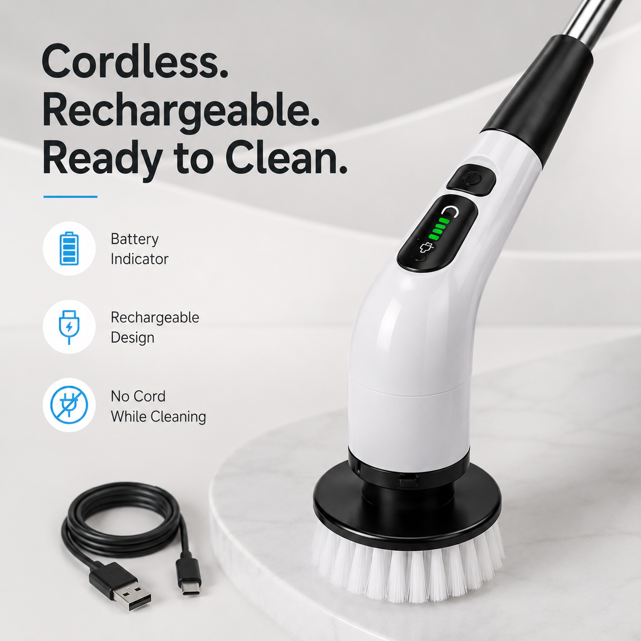 Cordless Electric Brush