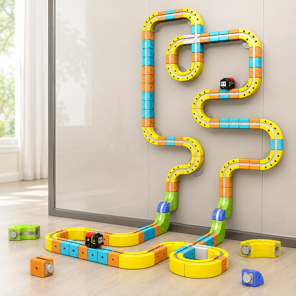 Elite Magnetic Monorail Block Set