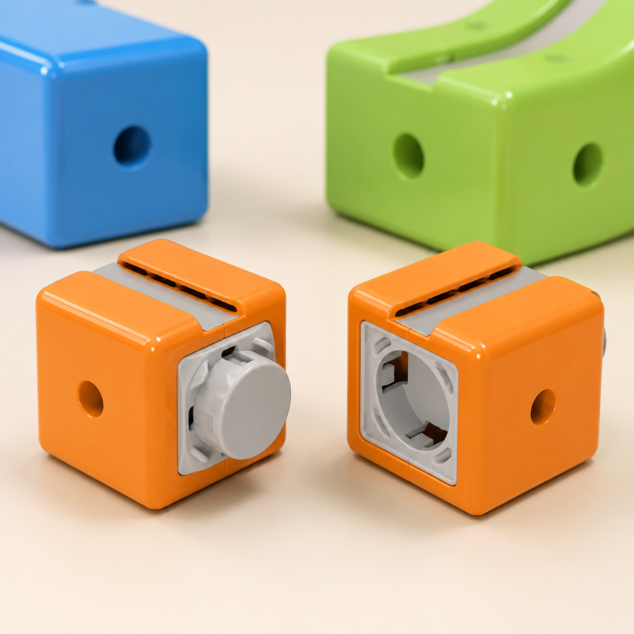 Elite Magnetic Monorail Block Set