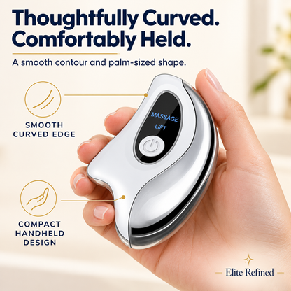 Heated Vibrating Gua Sha Facial Massage Tool