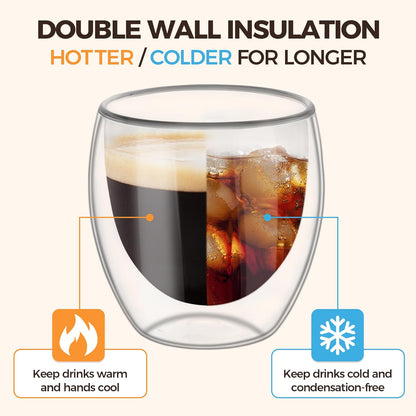 Elite™ Minimal Double Wall Coffee Cup
