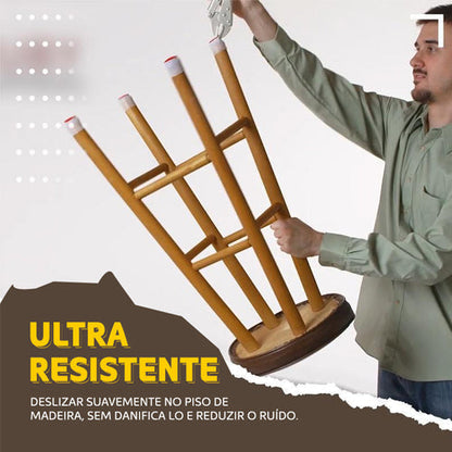 Protetor de Pé de Cadeira em Silicone | Kit com 16 Peças