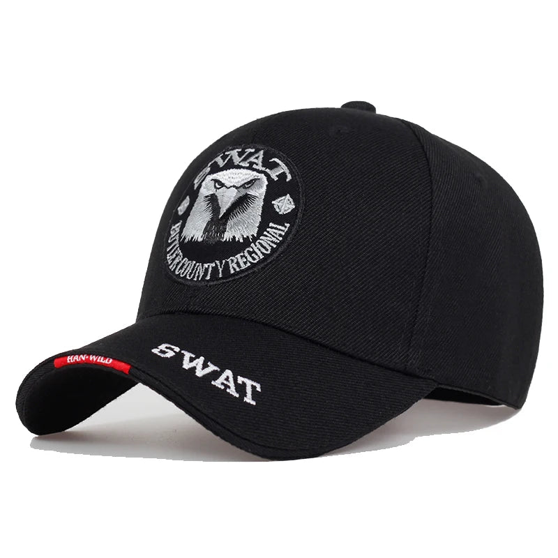 Elite™ SWAT Tactical Eagle Embroidered Cap