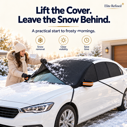 Magnetic Windshield Snow & Frost Cover