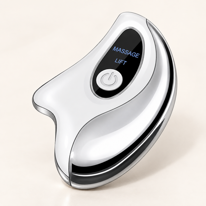 Heated Vibrating Gua Sha Facial Massage Tool