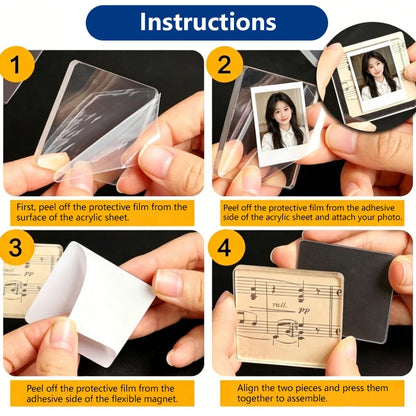 Easy DIY Photo Magnets