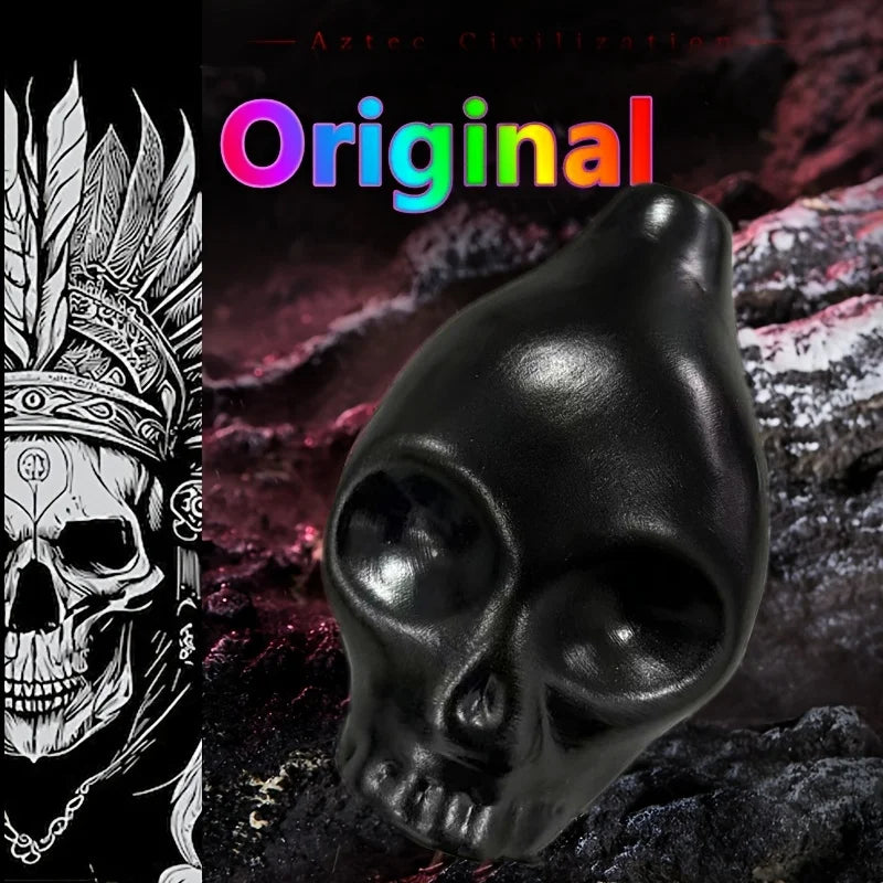 Ceramic Aztec Death Whistle